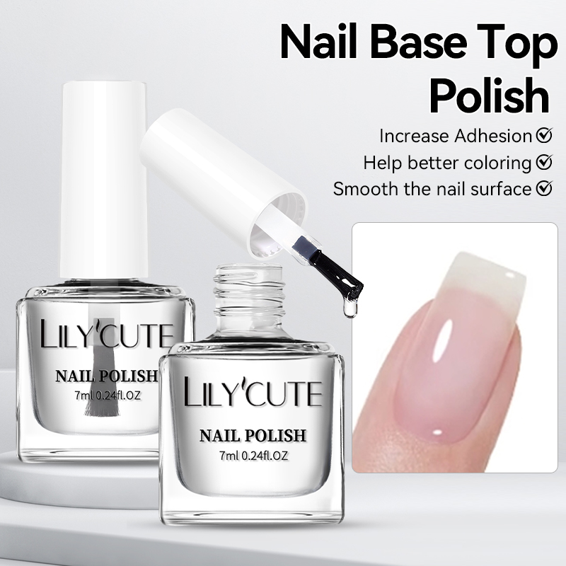 LILYCUTE 7ml  Nail Base Top Po - Resin Art Equipment ulasan dan harga