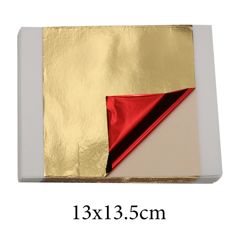 100pcs Imitation Gold Leaf Foi - Resin Art Wedding Gift ulasan dan harga