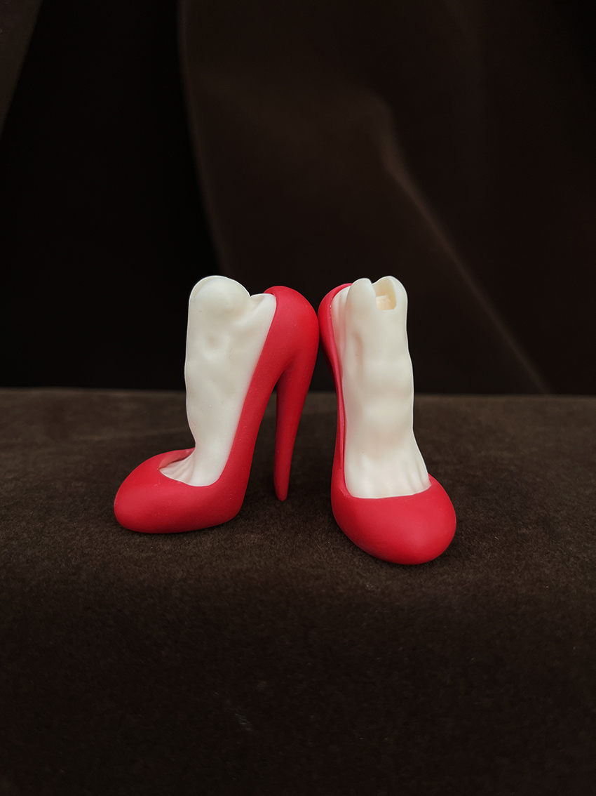 BJD doll 1/4 high-heeled shoes - Resin Art Baby ulasan dan harga