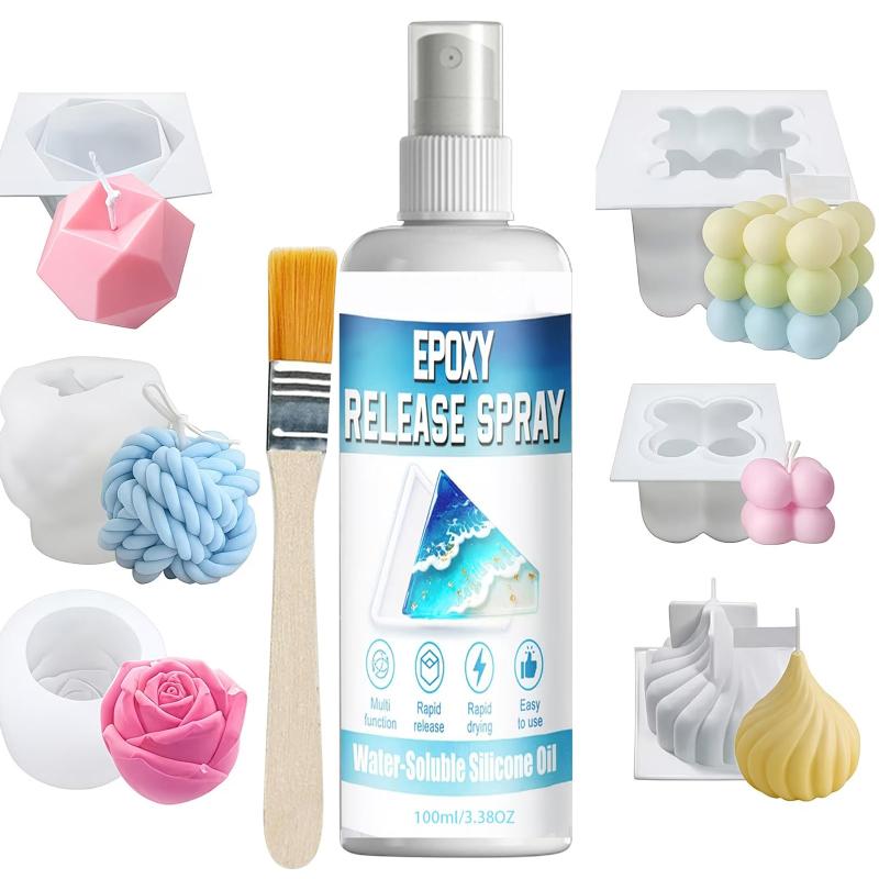 Hot！Epoxy Mold Demold Spray -  - Release Spray Silicone ulasan dan harga