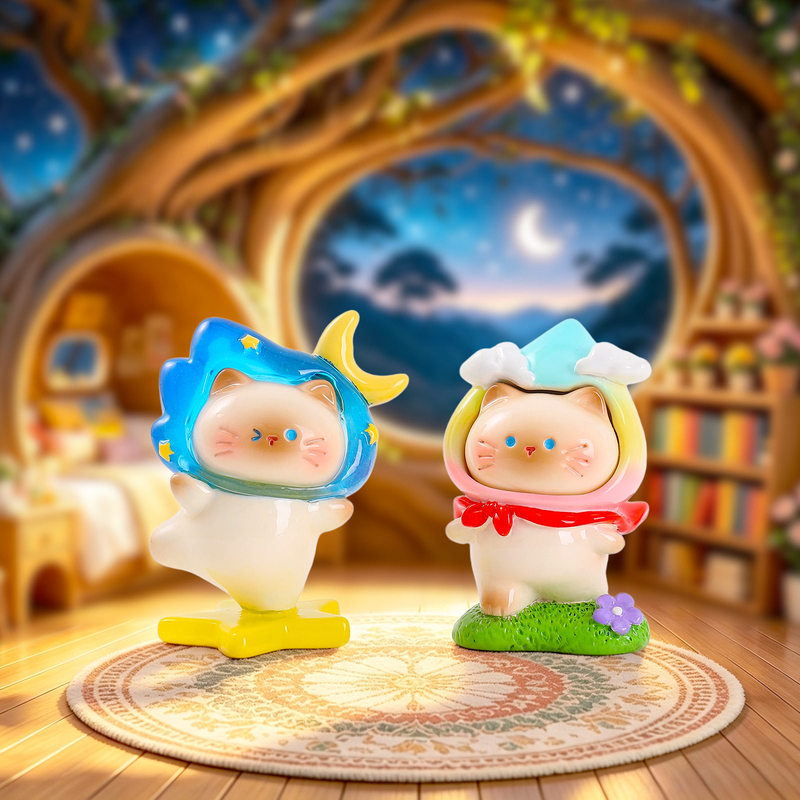 Cute Cat Weather Roaming littl - Resin Art Case ulasan dan harga