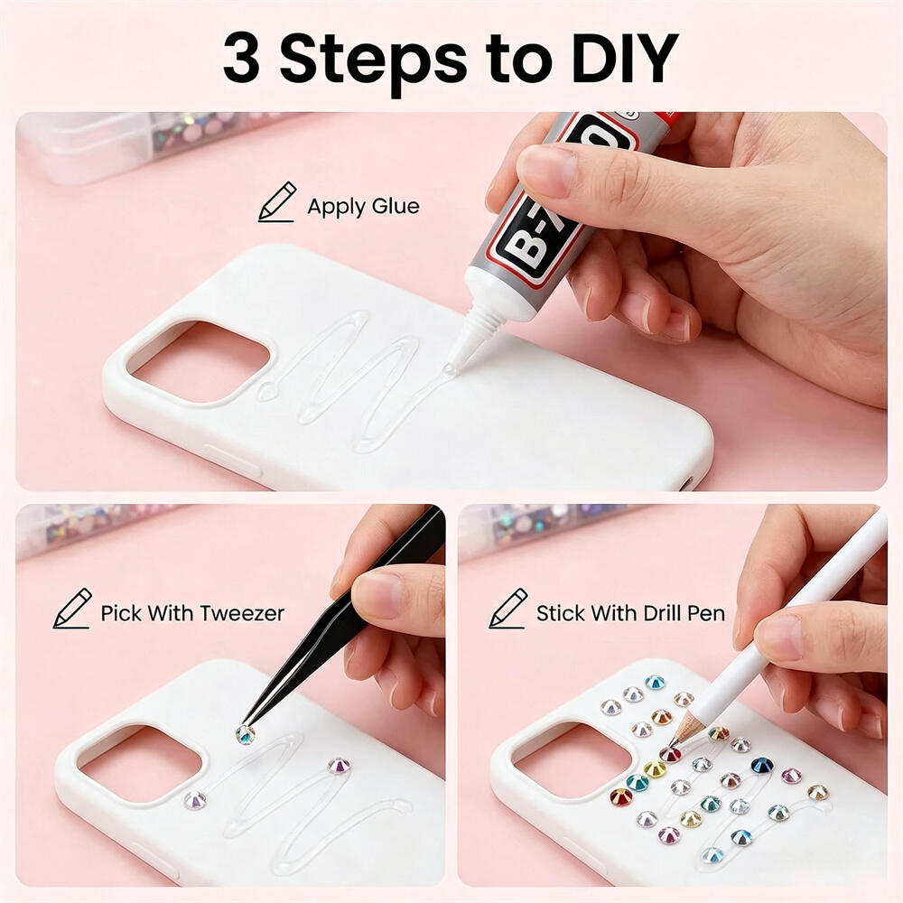 Multi Color 3mm Flatback Resin - Resin Art Case ulasan dan harga